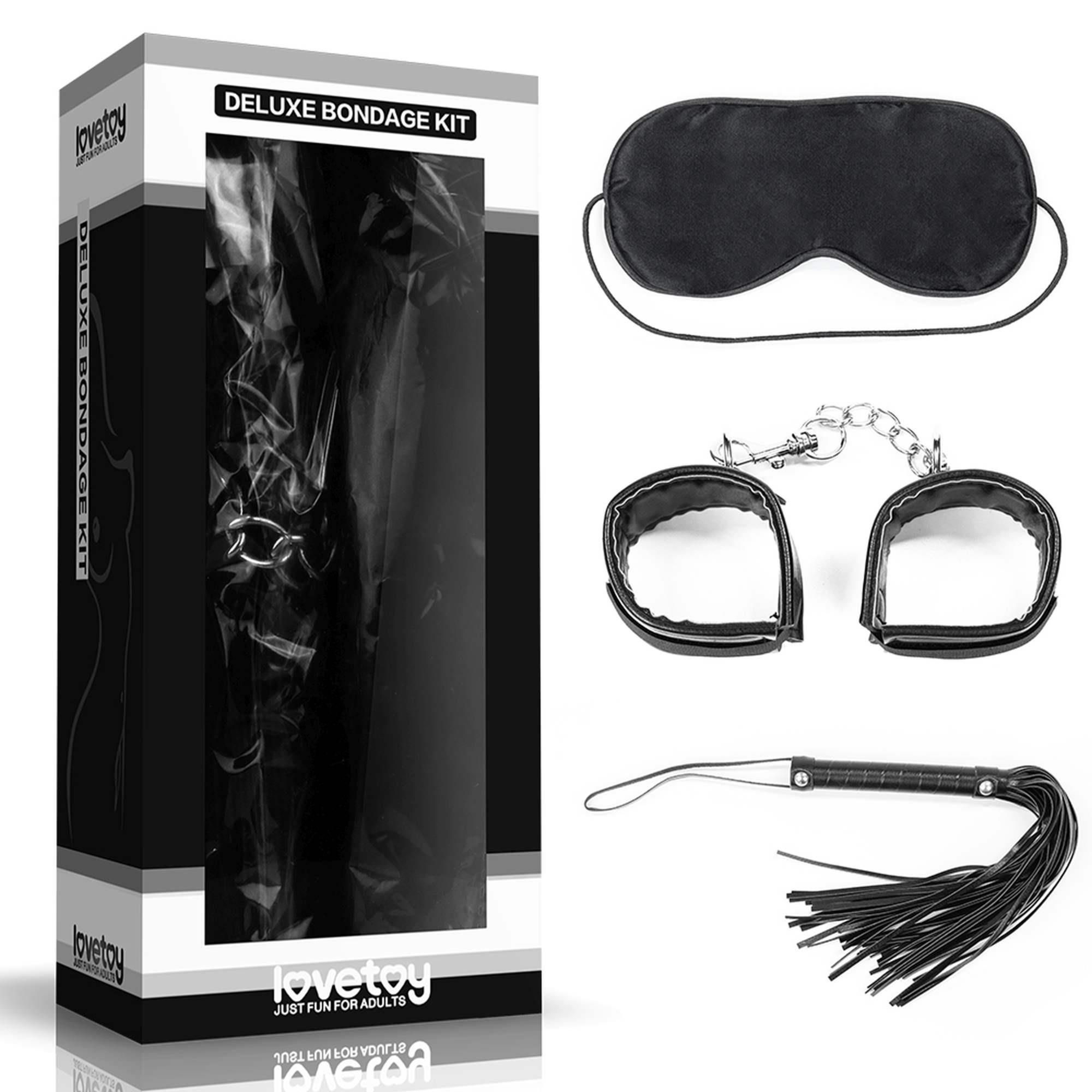 Akcesoria Bondage Deluxe Bondage Kit Lovetoy | 100% ORYGINAŁ