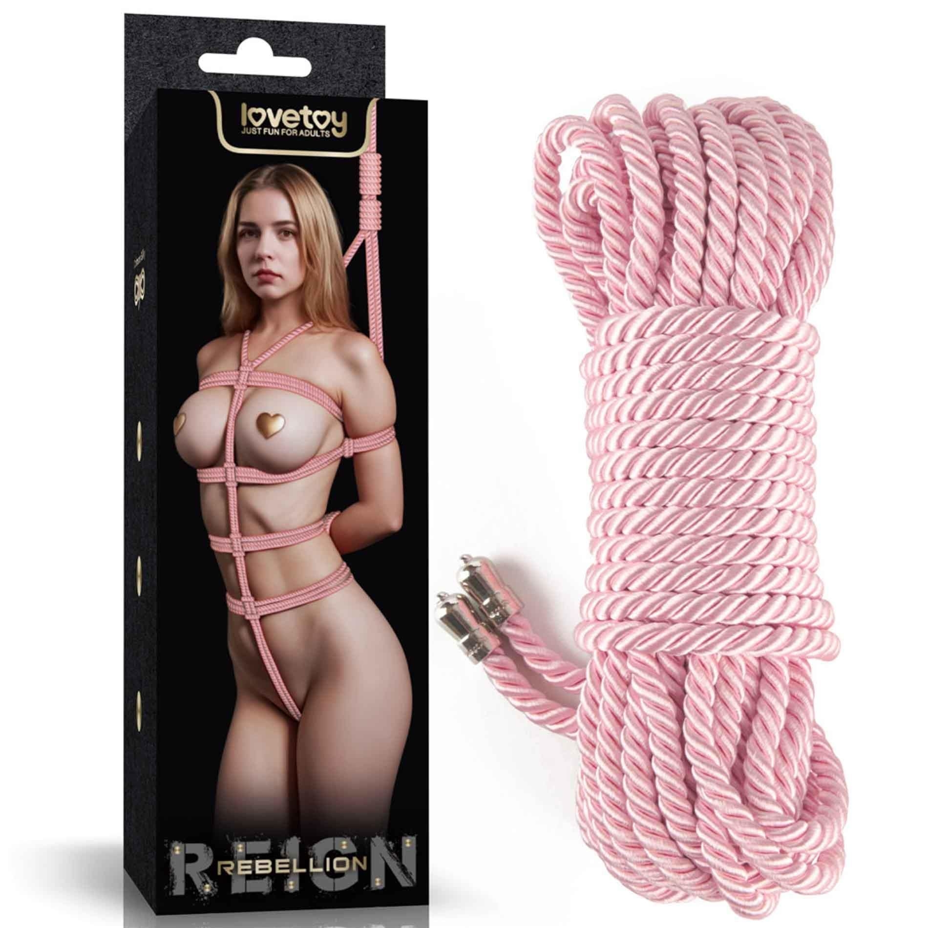 Lina Bondage Rebellion Reign Rose Silky Bondage Rope Lovetoy | 100% ORYGINAŁ