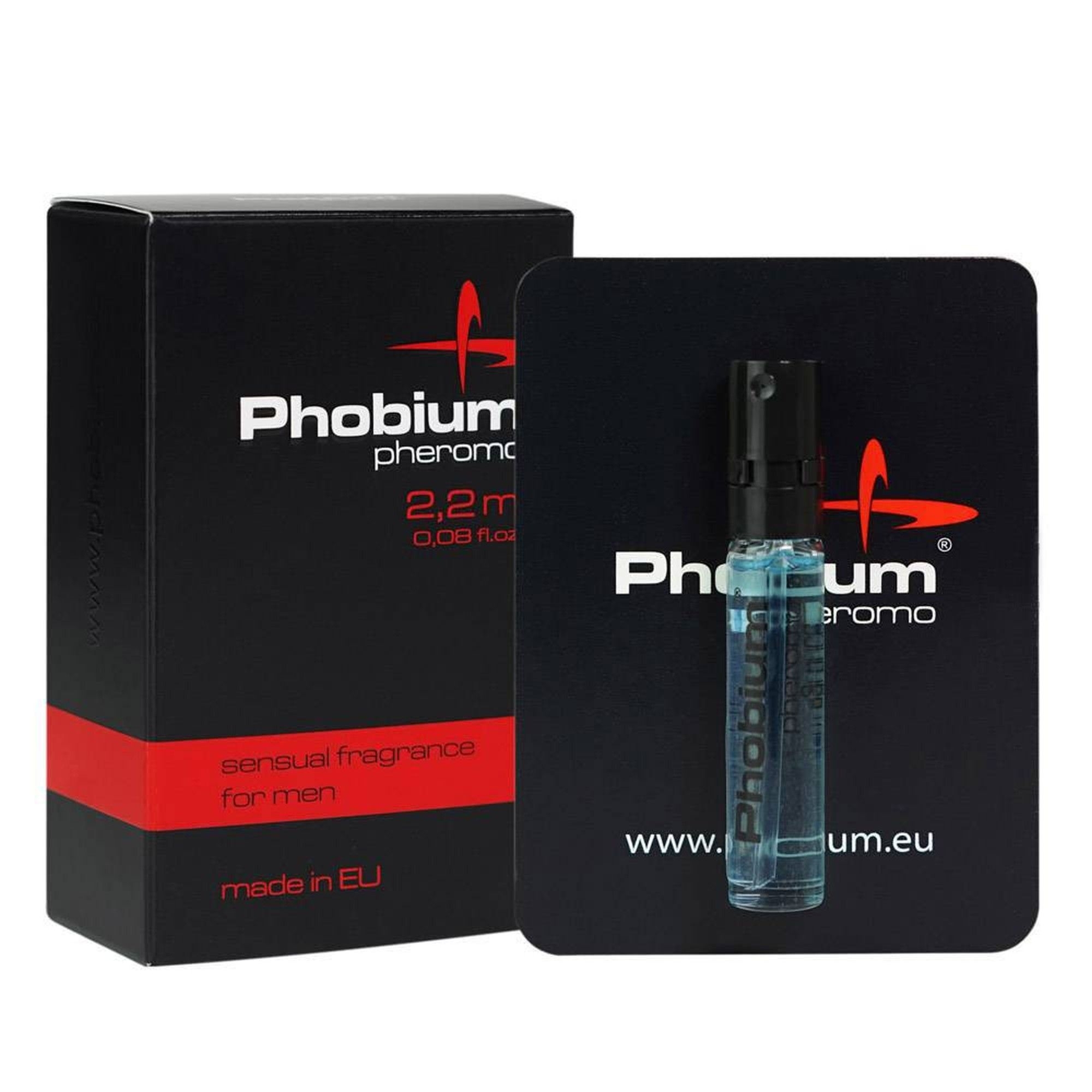 Perfumy z Feromonami PHOBIUM Pheromo for men 2.2 ml | 100% ORYGINAŁ| DYSKRETNA PRZESYŁKA