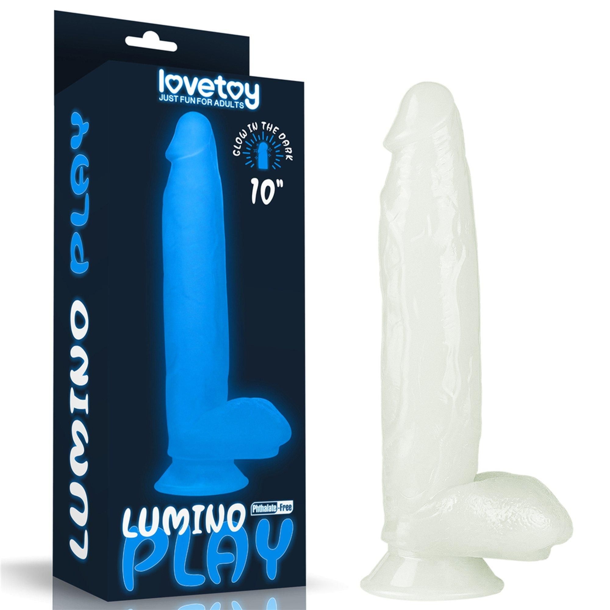Dildo z Przyssawką Lumino Play Lovetoy 25,4 Cm | 100% ORYGINAŁ