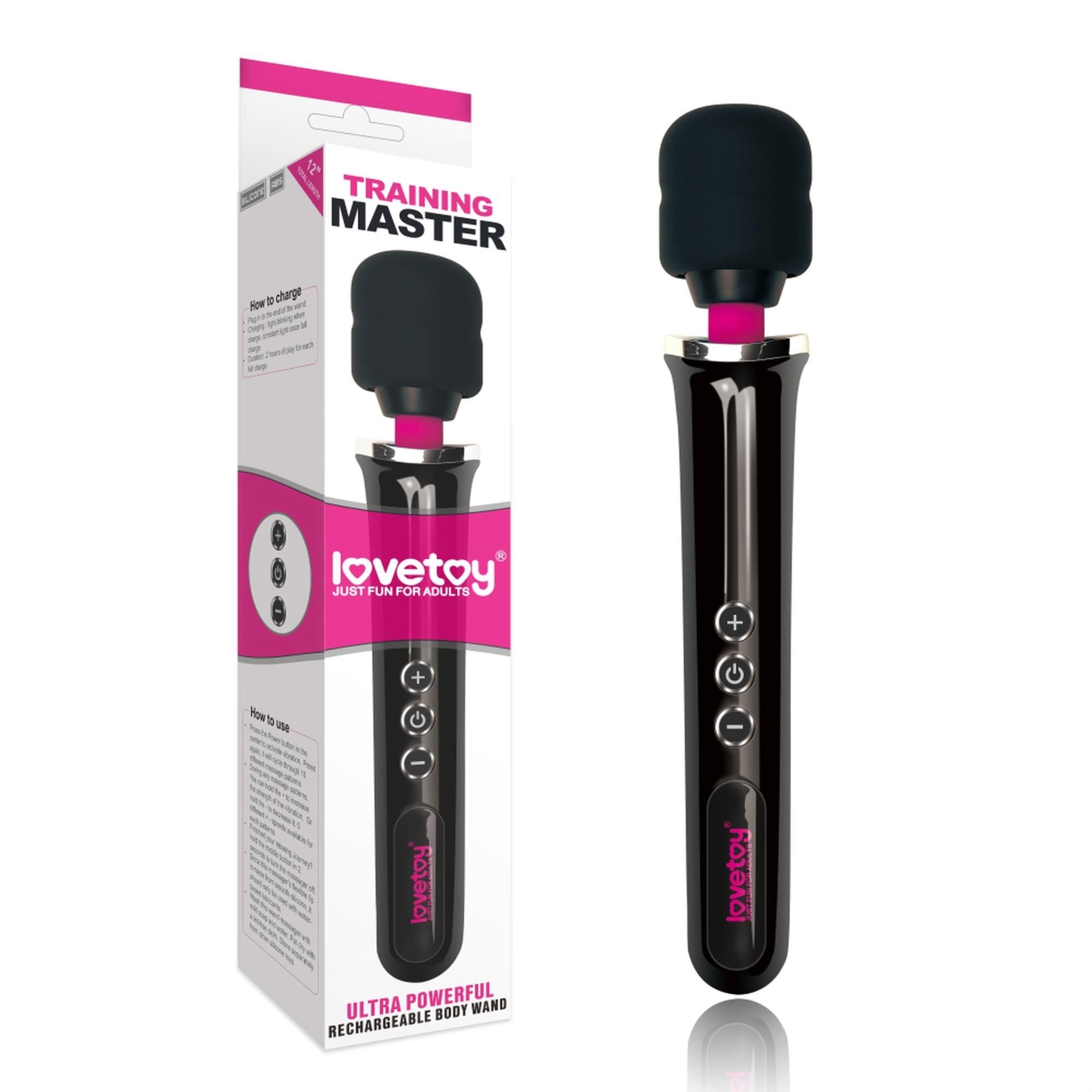 Mocny Masażer Różdżka Body Wand Training Master Lovetoy | 100% ORYGINAŁ