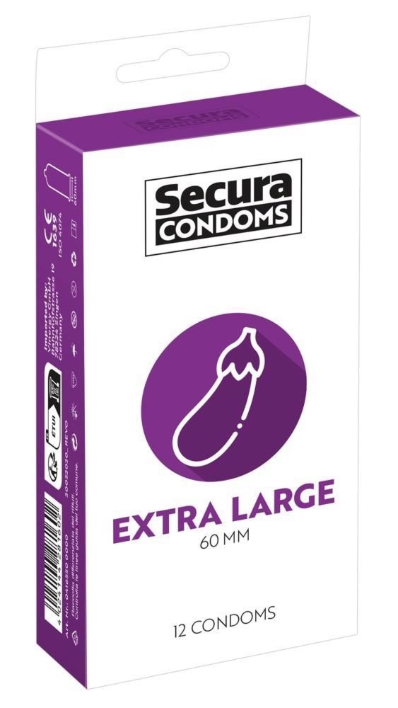 Prezerwatywy XL Secura Extra Large 12 szt.