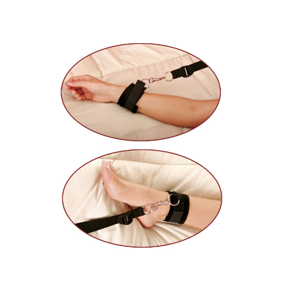 Zestaw Do Krępowania Fetish Fantasy Bed Bindings Restraint Kit Pipedream