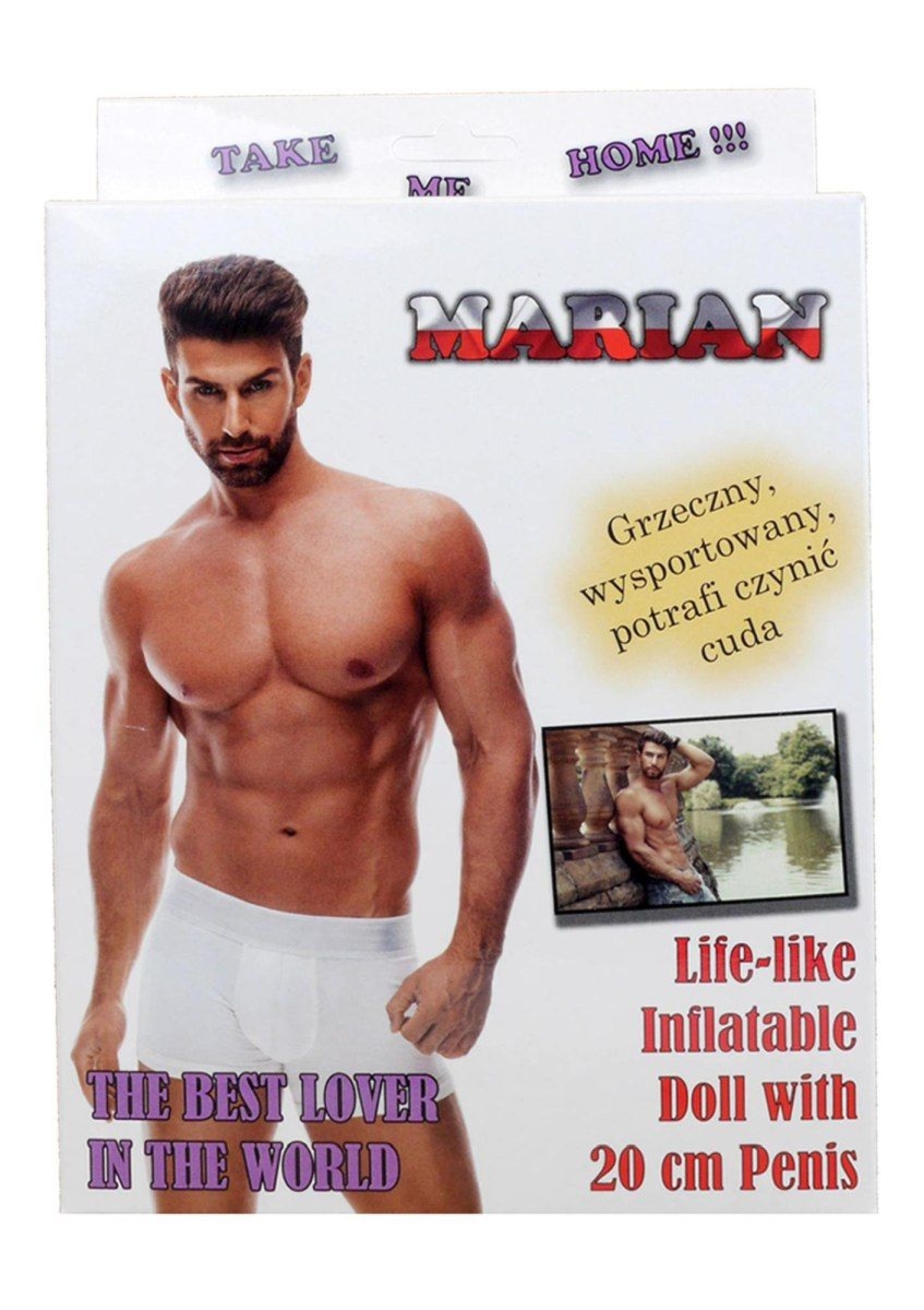 Dmuchana Lalka Erotyczna Męska Marian