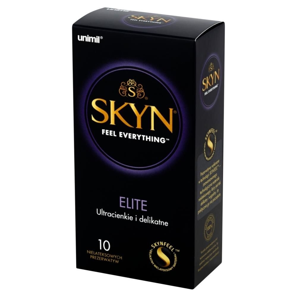 Prezerwatywy Nielateksowe Ultracienkie SKYN Elite 10 szt.