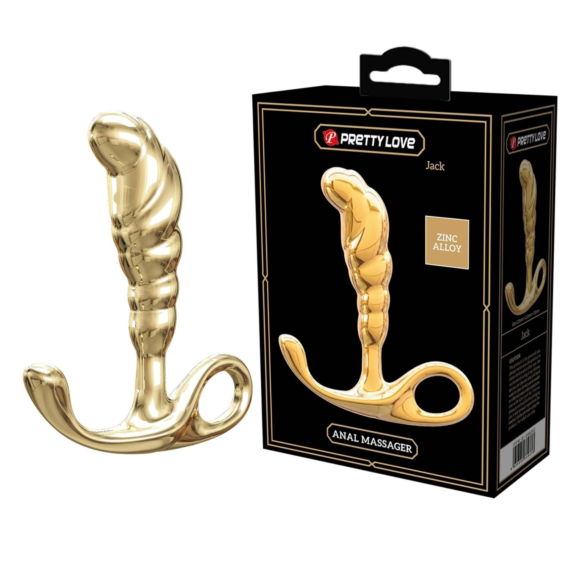 Masażer Prostaty Jack Metal Prostate Massager Pretty Love | 100% ORYGINAŁ