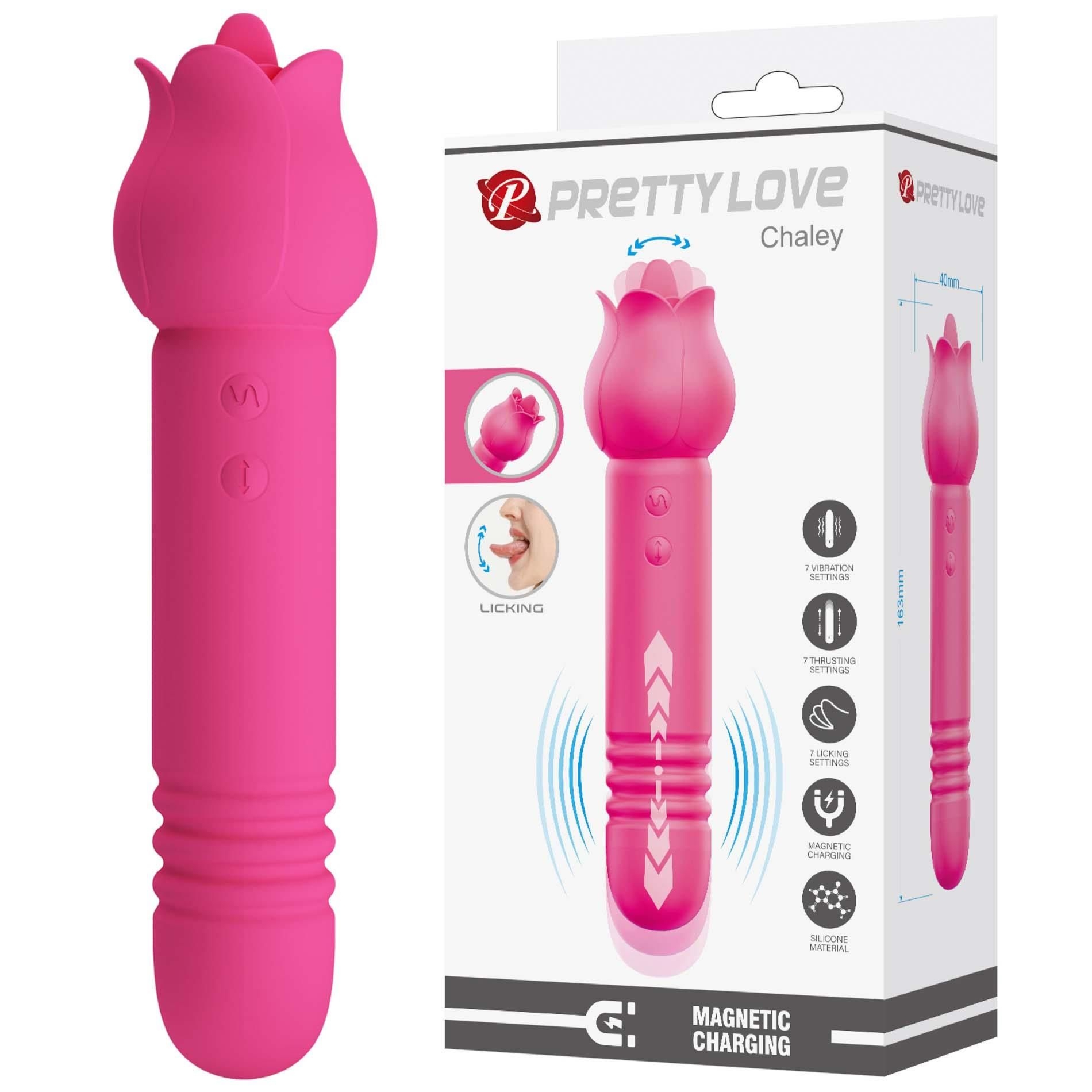 Stymulator Łechtaczki Chaley Dual-end Vibrator Pretty Love | 100% ORYGINAŁ