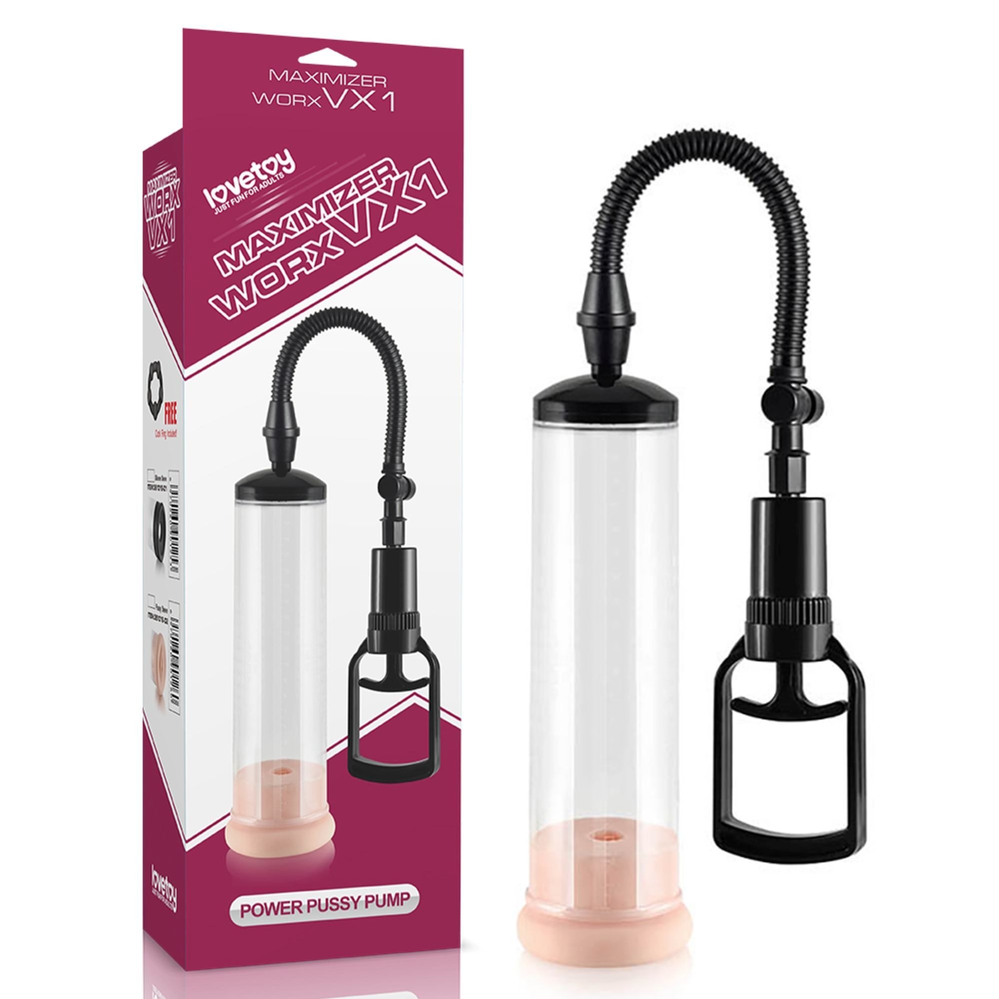 Pompka Erekcyjna Maximizer WorxVX1 Pussy Pump | 100% ORYGINAŁ| DYSKRETNA PRZESYŁKA
