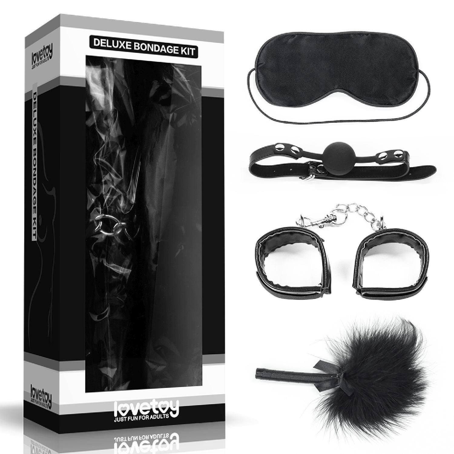 Akcesoria Bondage Zestaw-deluxe Bondage Kit Lovetoy | 100% ORYGINAŁ