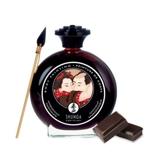 Jadalna Farbka Do Ciała Czekoladowa Bodypaint Chocolate 100 Ml Shunga | 100% ORYGINAŁ