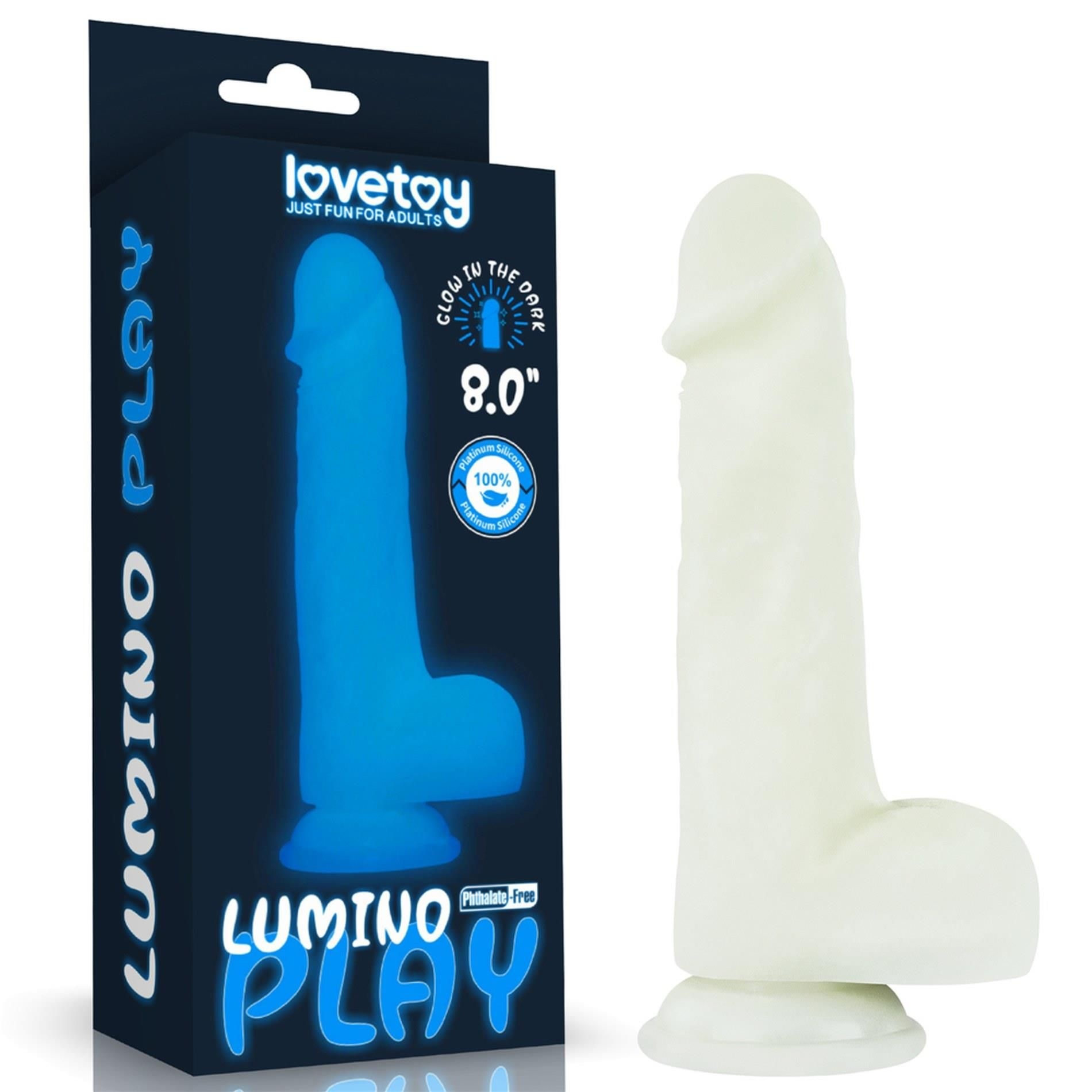 Dildo z Przyssawką Lumino Play Lovetoy | 100% ORYGINAŁ