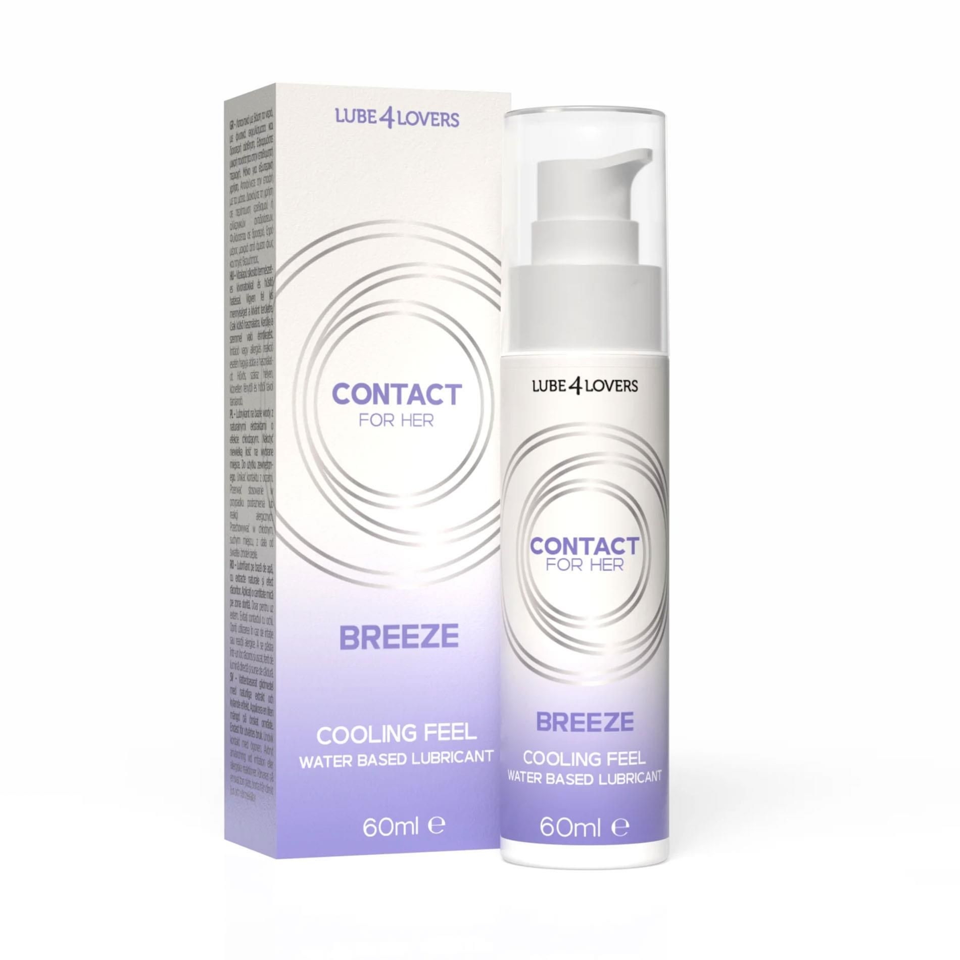Lubrykant Stymulująco Chłodzący Breeze Lube4Lovers 60 ml