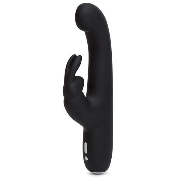 Wibrator Króliczek Slimline G-Spot Rabbit Vibrator Black Happy Rabbit