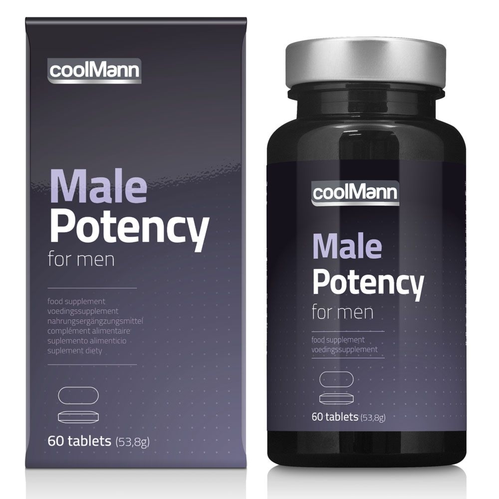 Tabletki na Potencję CoolMann Male Potency Tabs 60tab. | 100% ORYGINAŁ