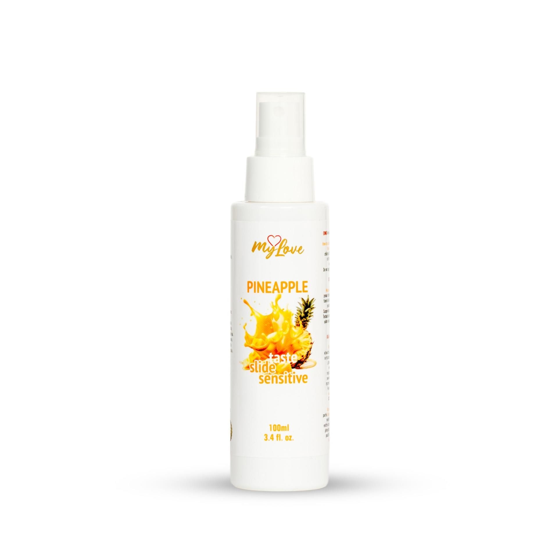 Lubrykant Smakowy Ananasowy Taste Slide Sensitive MyLove Nawilżający Do Seksu Oralnego 100 ml