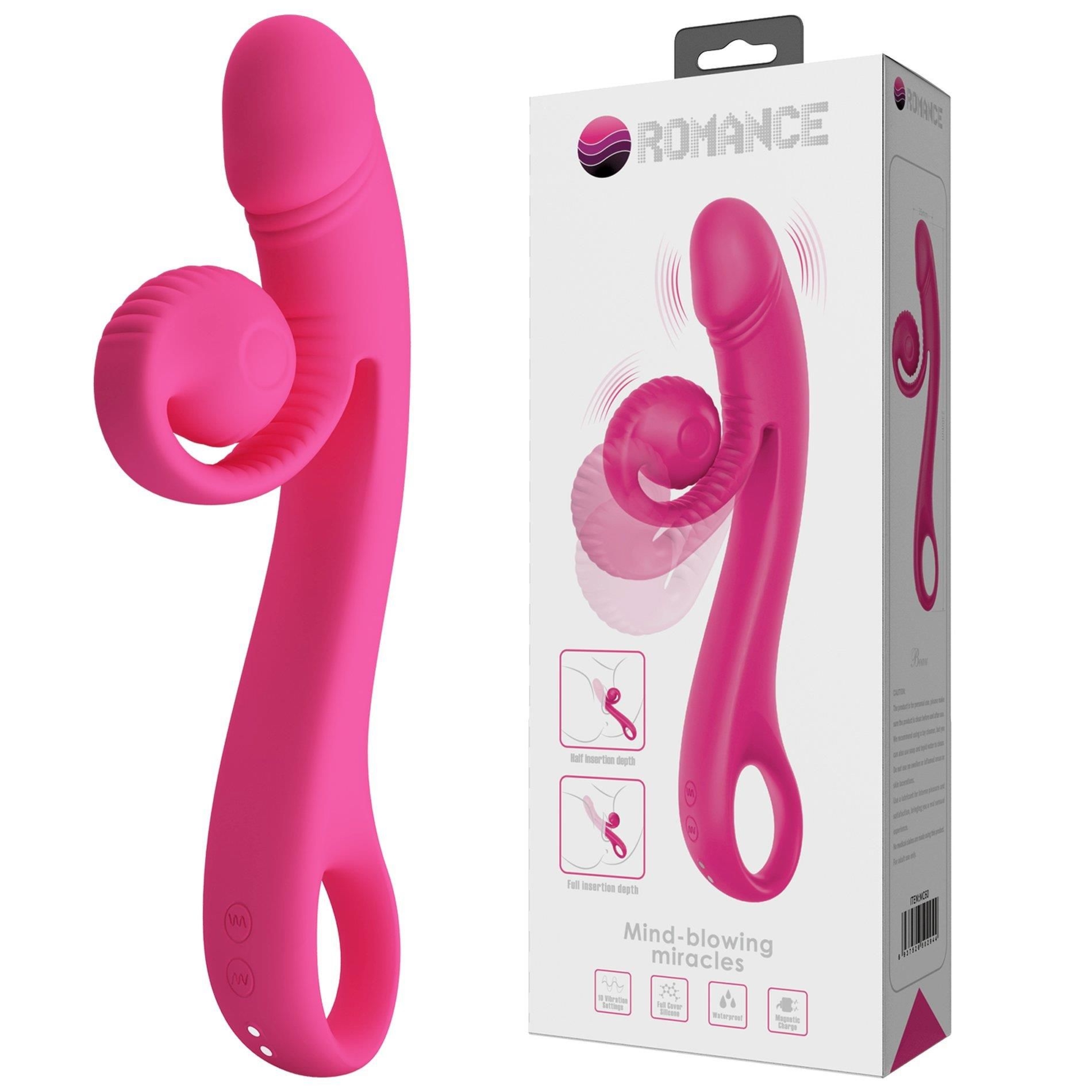 Stymulator Łechtaczki Love Romance Beau Snail Rabbit – Hot Pink Pretty Love Różowy | 100% ORYGINAŁ