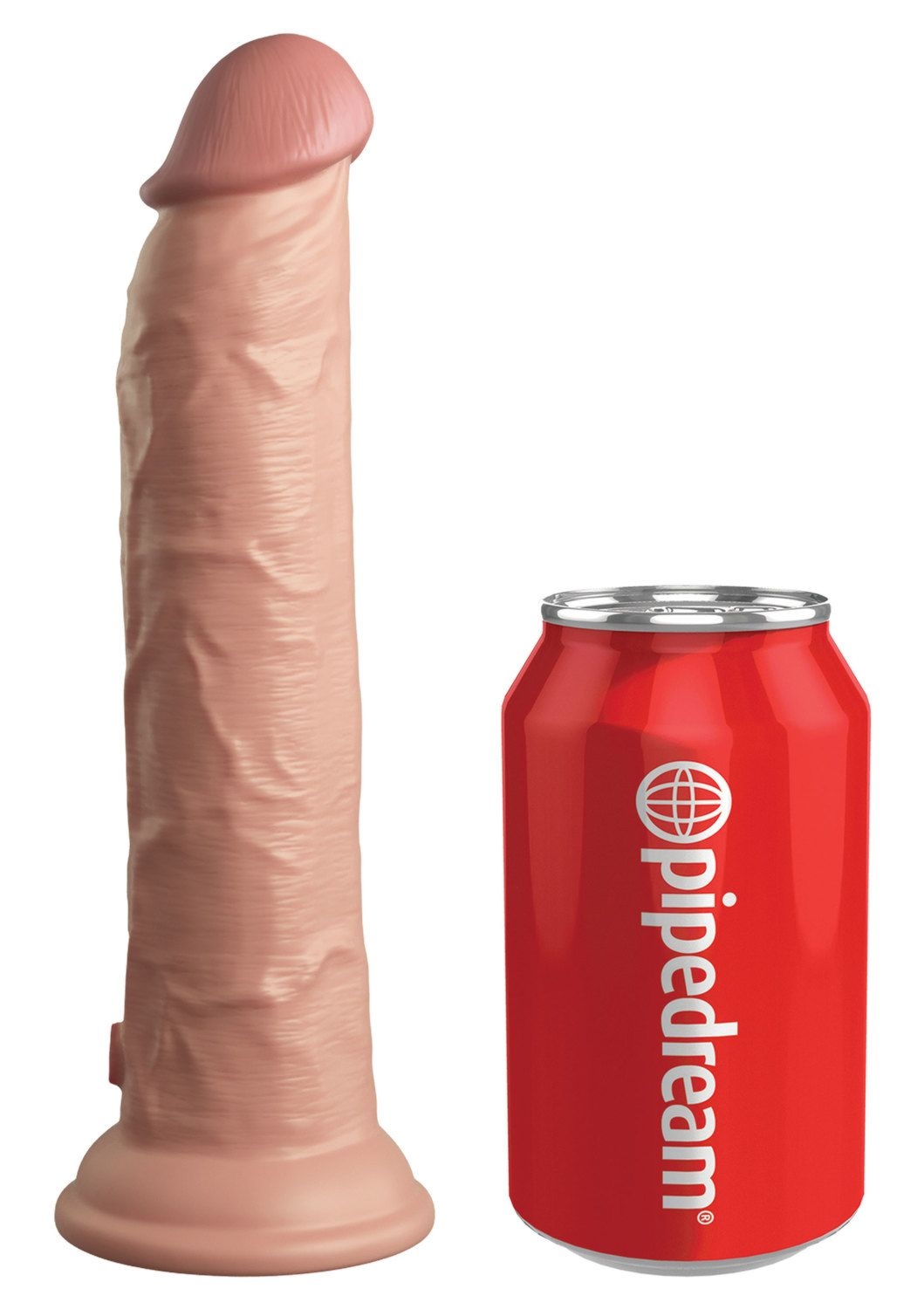 Miękkie Silikonowe Dildo Z Twardszym Rdzeniem 9 Inch Dual Density Silicone Cock Light King Cock