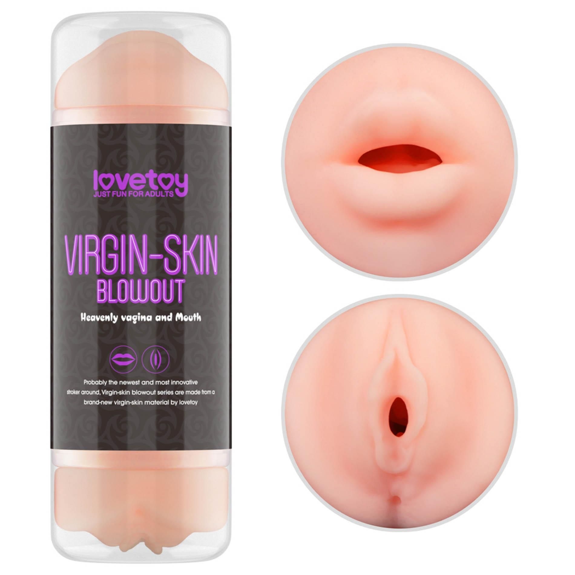 Masturbator Wagina Virgin-skin Blowout Strokervagina And Usta Lovetoy | 100% ORYGINAŁ