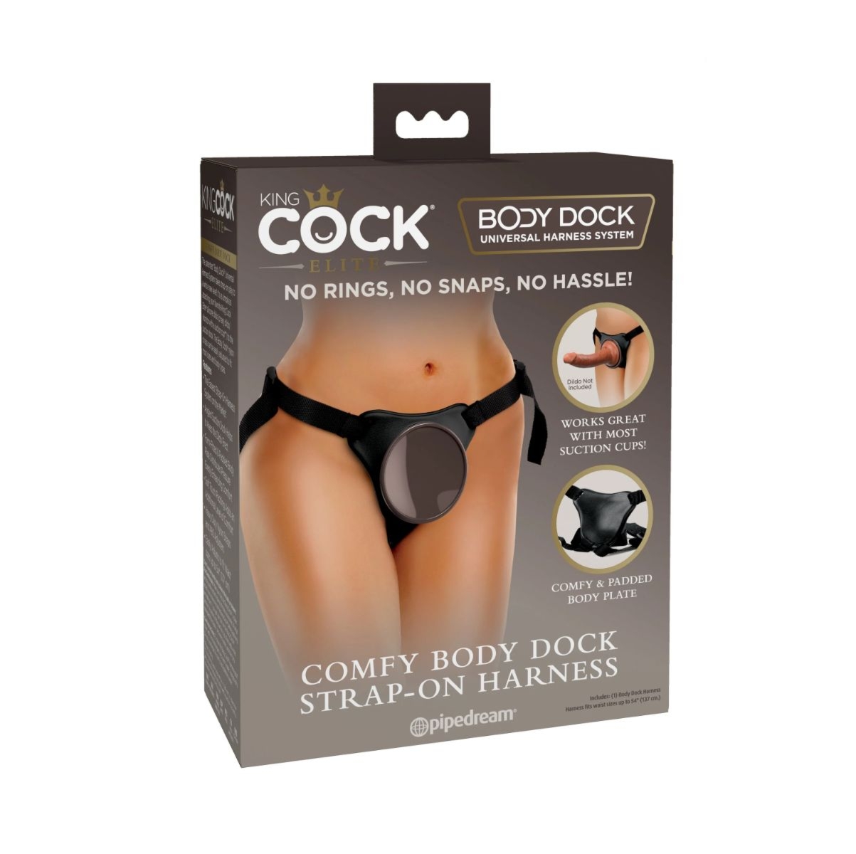 Uprząż King Cock Elite Dock Strap-On Herness Pipedream | 100% ORYGINAŁ