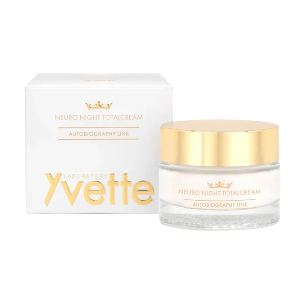Skoncentrowany krem na noc z lilią gwiezdną - Yvette Neuro Night Totalcream - 50 ml