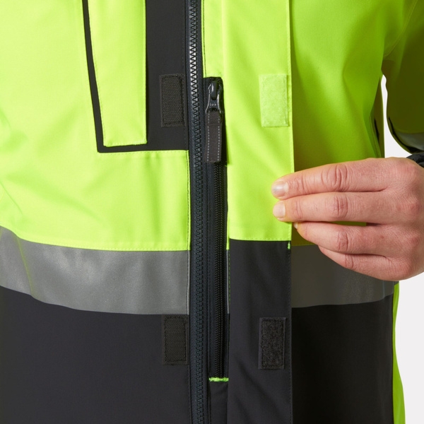 Kurtka wodoodporna Alna 2.0 Hi Vis Waterproof Shell Jacket 369 Yellow/Ebony