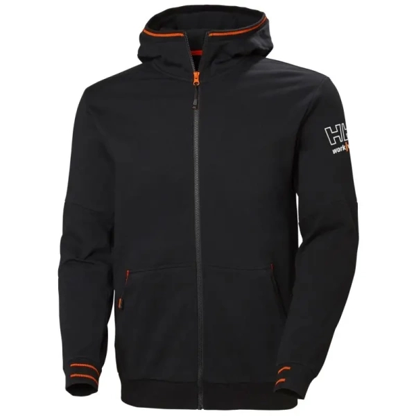 Bluza robocza Helly Hansen Kensington Zip Hoodie czarna