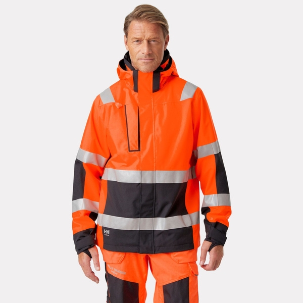 Kurtka wodoodporna Alna 2.0 Hi Vis Waterproof Shell Jacket 269 Orange/Ebony