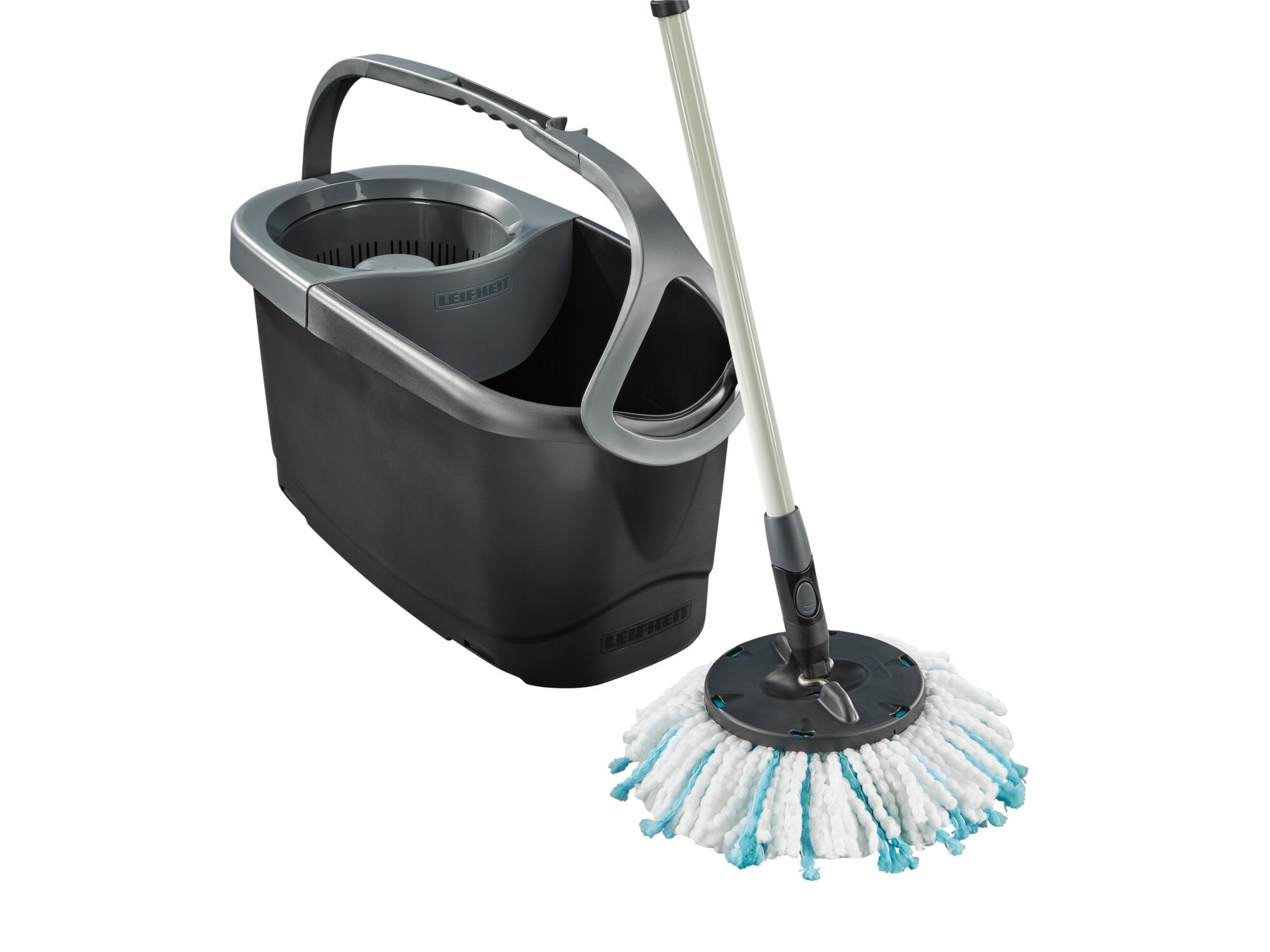 CLEAN TWIST Disc Mop Ergo Black, do wszystkich gładkich podłóg