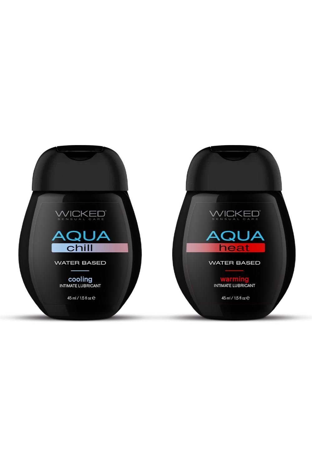 Zestaw lubrykant Wicked® Sensation Kit Chill And Heat 2x45ml