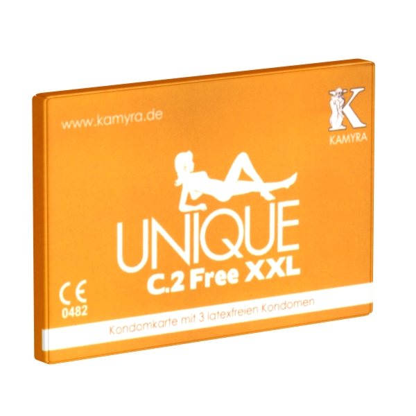 Bezlateksowe prezerwatywy Kamyra Unique Condoms C.2 Free XXL
