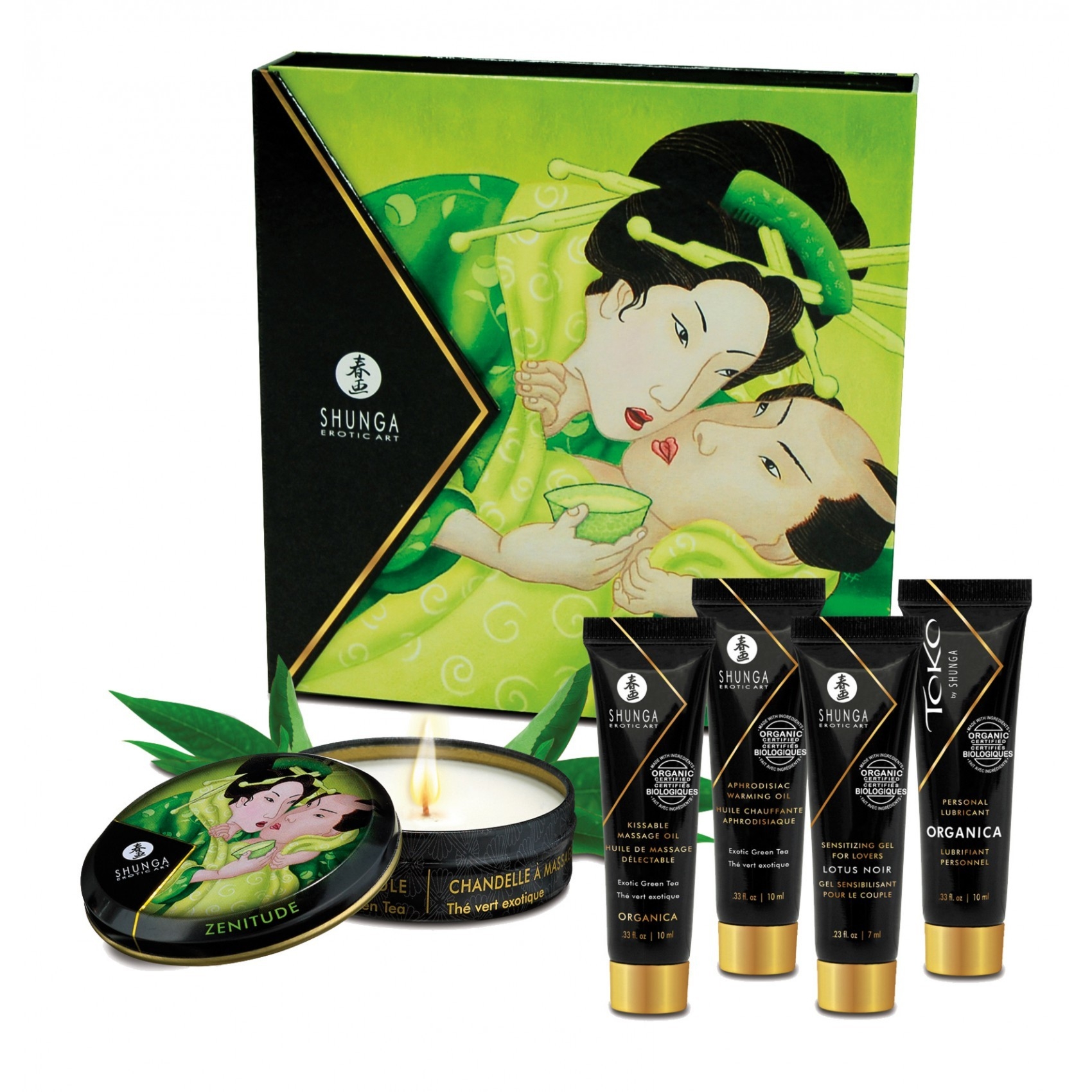 Kosmetyki Erotyczne Shunga Geisha's Secrets Set (3 rodzaje)