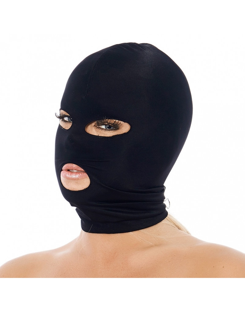 Fetyszowa maska BDSM Rimba Stretchy Face Mask