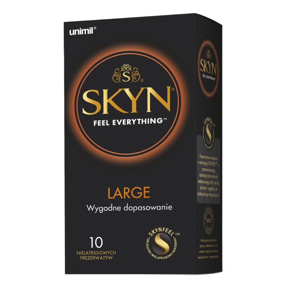 Prezerwatywy nielateksowe SKYN Large (10 szt.)
