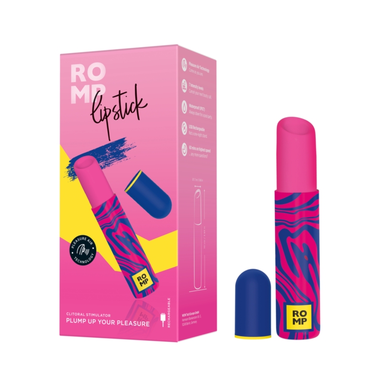 Bezdotykowy masażer Romp by Womanizer Lipstick