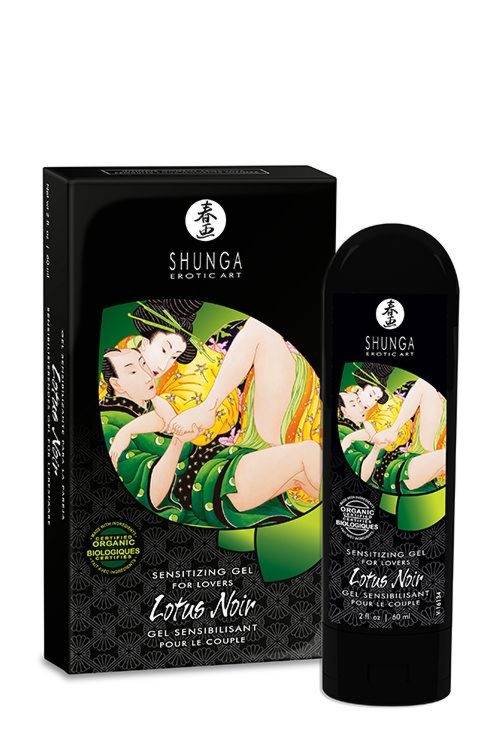 Stymulujący żel dla par Shunga Lotus Noir 60 ml