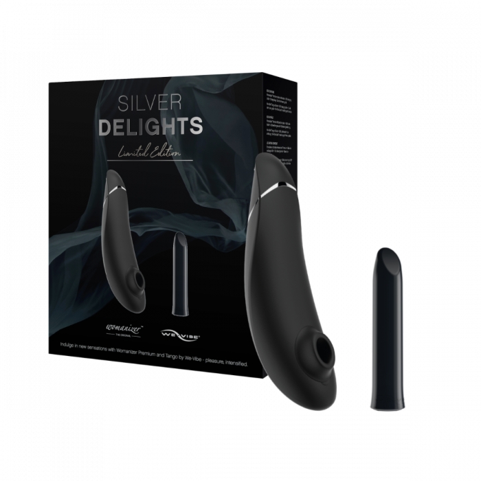 Silver Delights Collection Womanizer Premium i WeVibe Tango