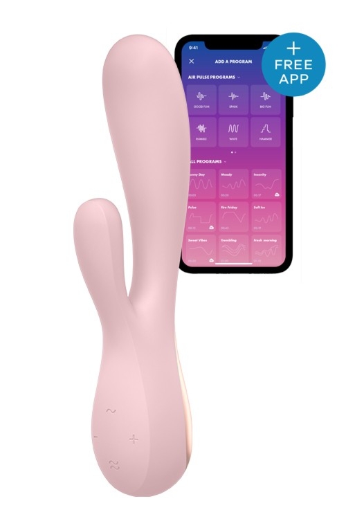 Wibrator króliczek bluetooth Satisfyer Connect Mono Flex