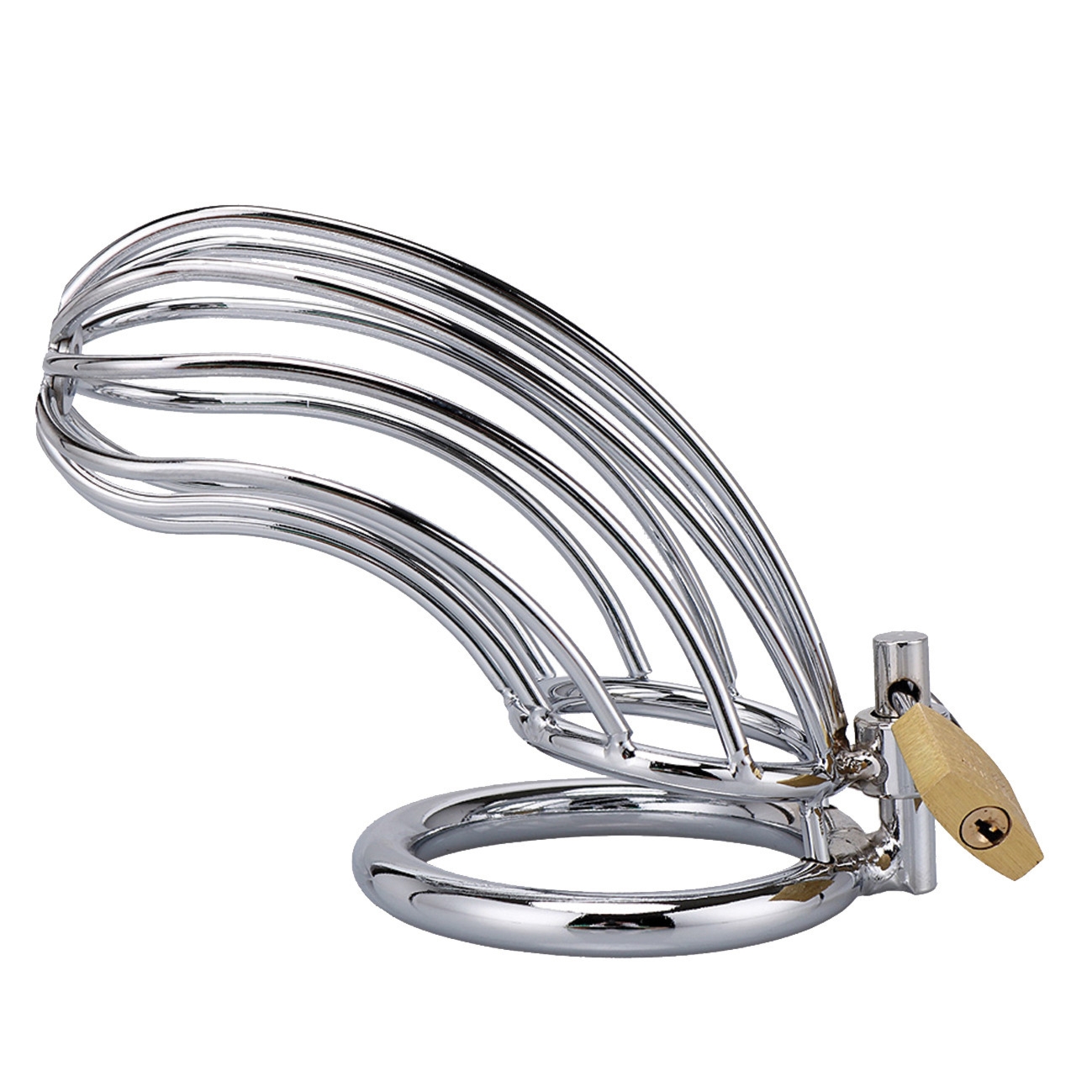 Klatka na penisa XX-DREAMSTOYS Metal Cock Cage Banana Shape