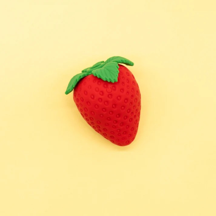 Masażer ssąco-wibrujący Emojibator Strawberry