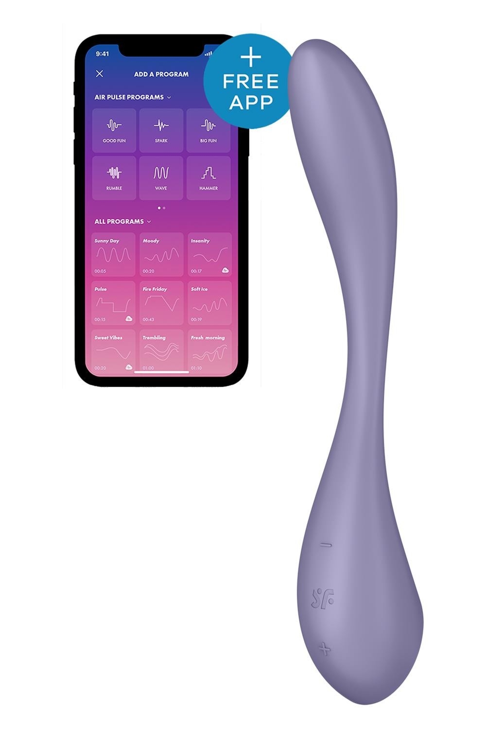 Wibrator obszaru G Satisfyer G-Spot Flex 5+