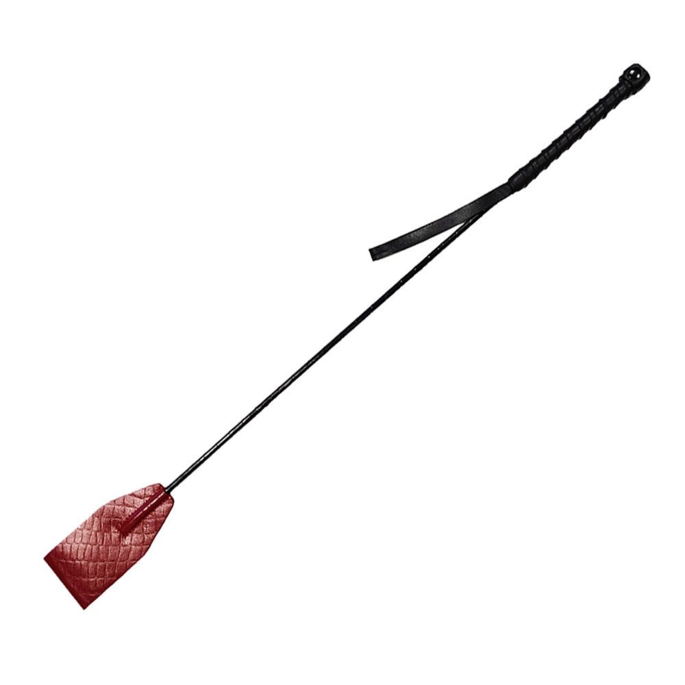 Szpicruta Rouge Riding Crop Burgundy Anaconda