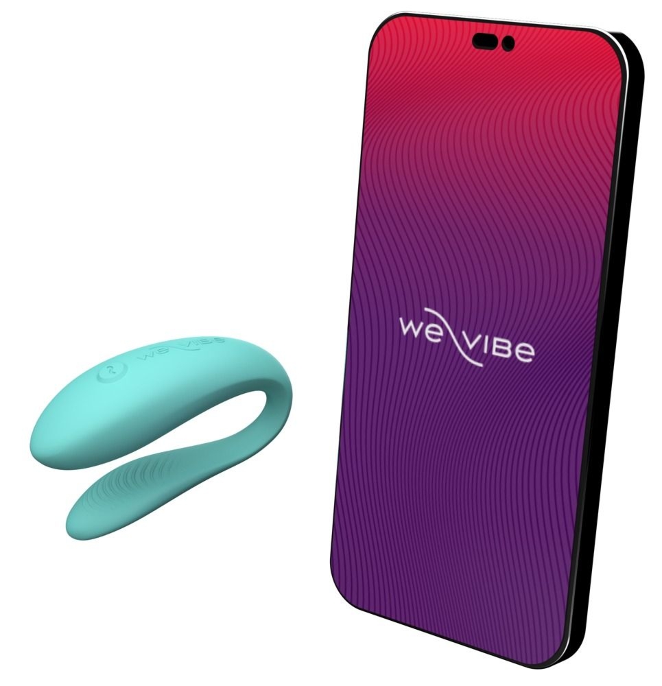 Wibrator dla par zdalnie sterowany We-Vibe Sync Lite Turquoise