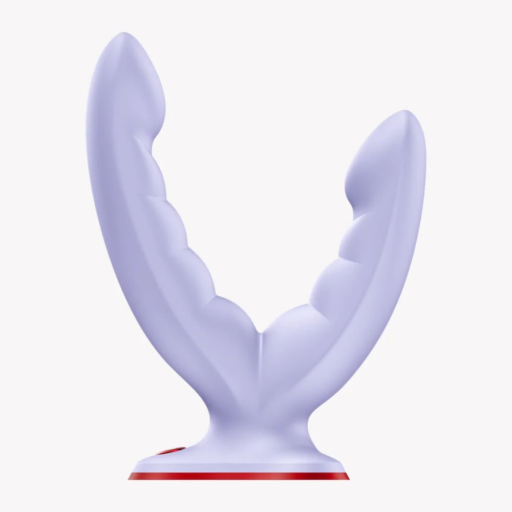 Dildo do grindingu i podwójnej stymulacji Fun Factory Ryde Lila