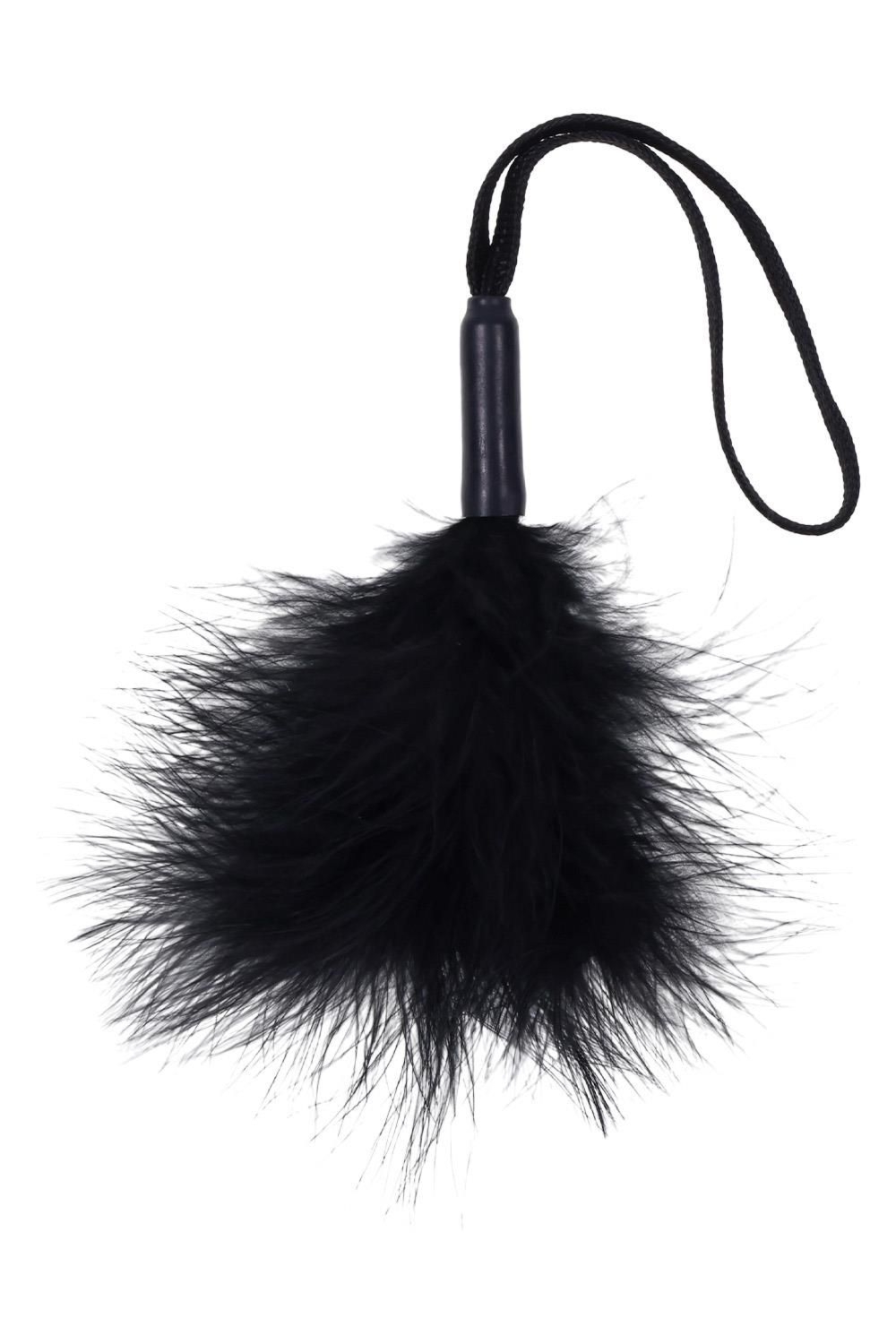 Piórko do pieszczot Sportsheets Wrist Feather Tickler Black