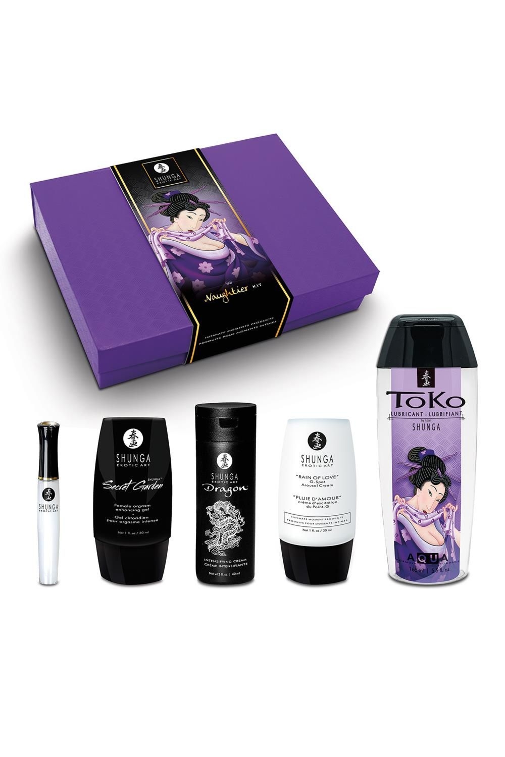 Zestaw kosmetyków erotycznych Shunga Naughtier Kit