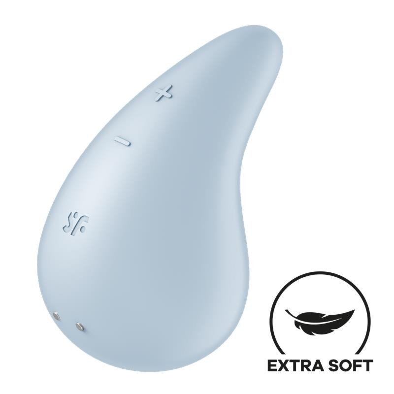Masażer łechtaczki lay-on Satisfyer Dew Drop Blue