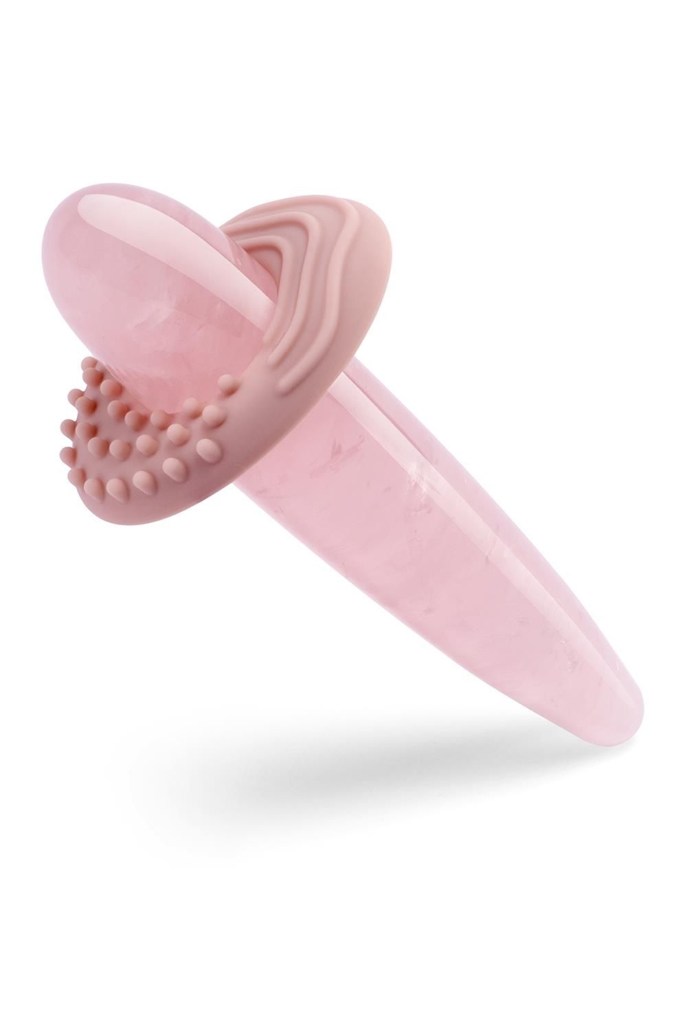 Kamienne dildo smukłe Le Wand Crystal Slim Wand