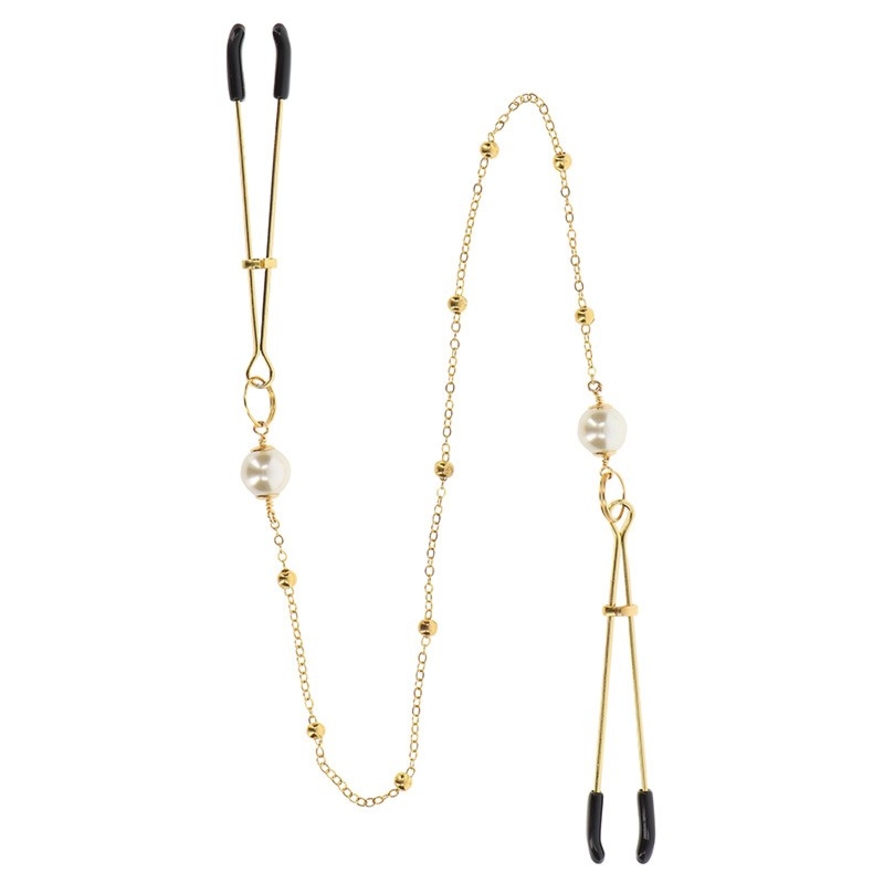 Zaciski na sutki Taboom Tweezers Pearl & Deluxe Chain