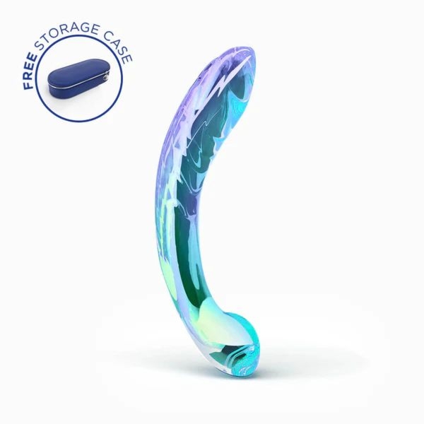Dwustronne szklane dildo obszaru G Biird Kalii