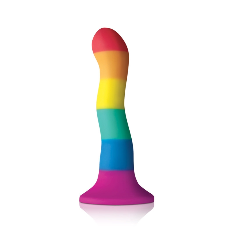 Dildo tęczowe Ns Novelties Wave Colours Pride Edition 6 inch